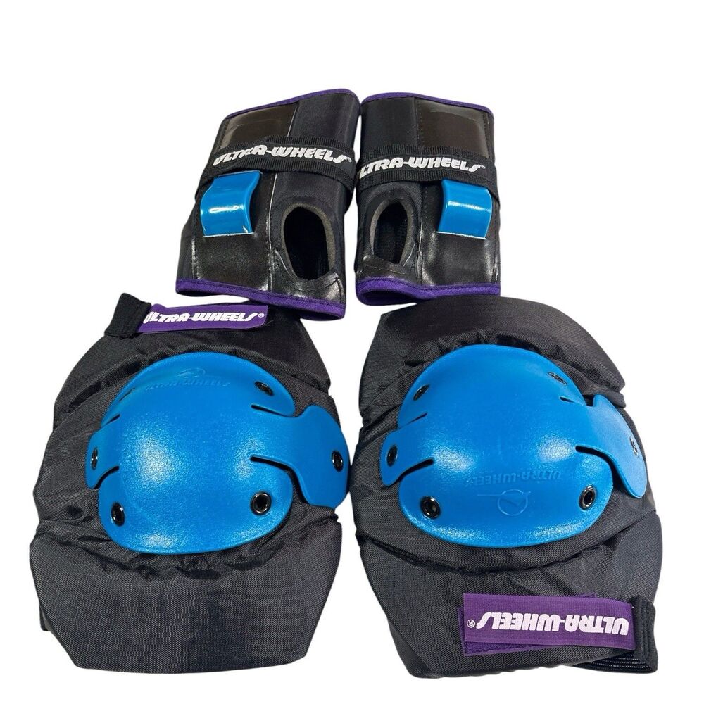 Ultra Wheels Wings Knee Pads and Thunderwear Wrist Guards Wrist Guards Set Large